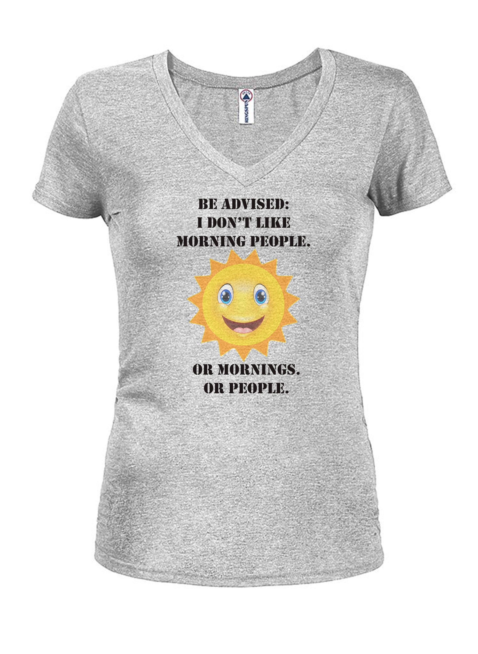 I Don't Like Morning People T-Shirt