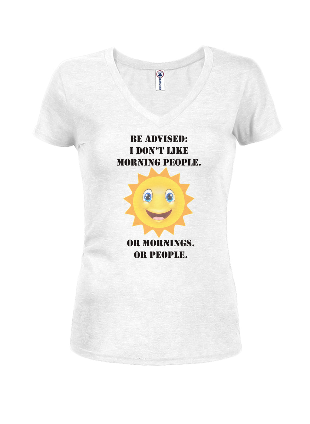 I Don't Like Morning People T-Shirt