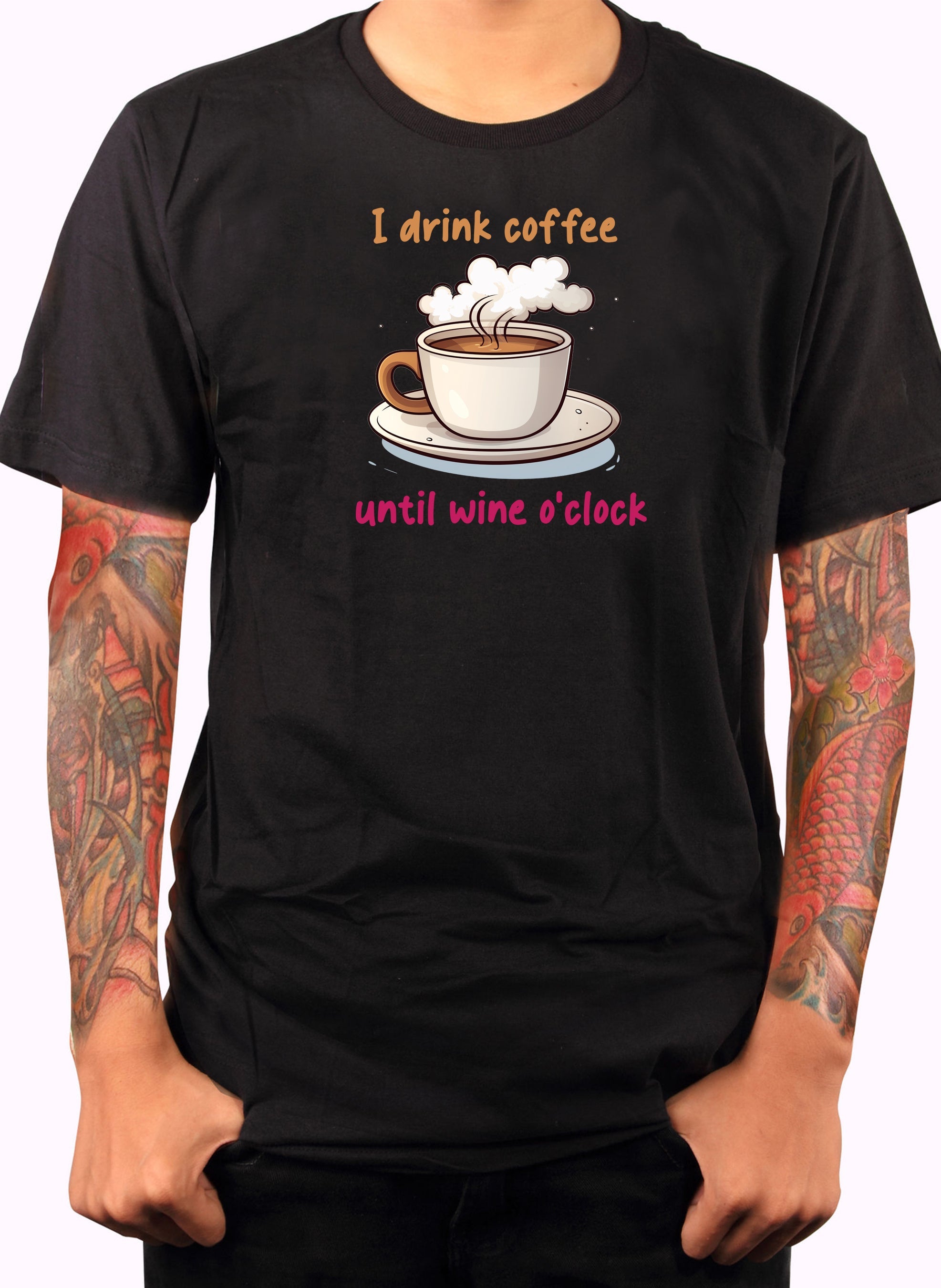 I Drink Coffee Until Wine Oclock T-Shirt