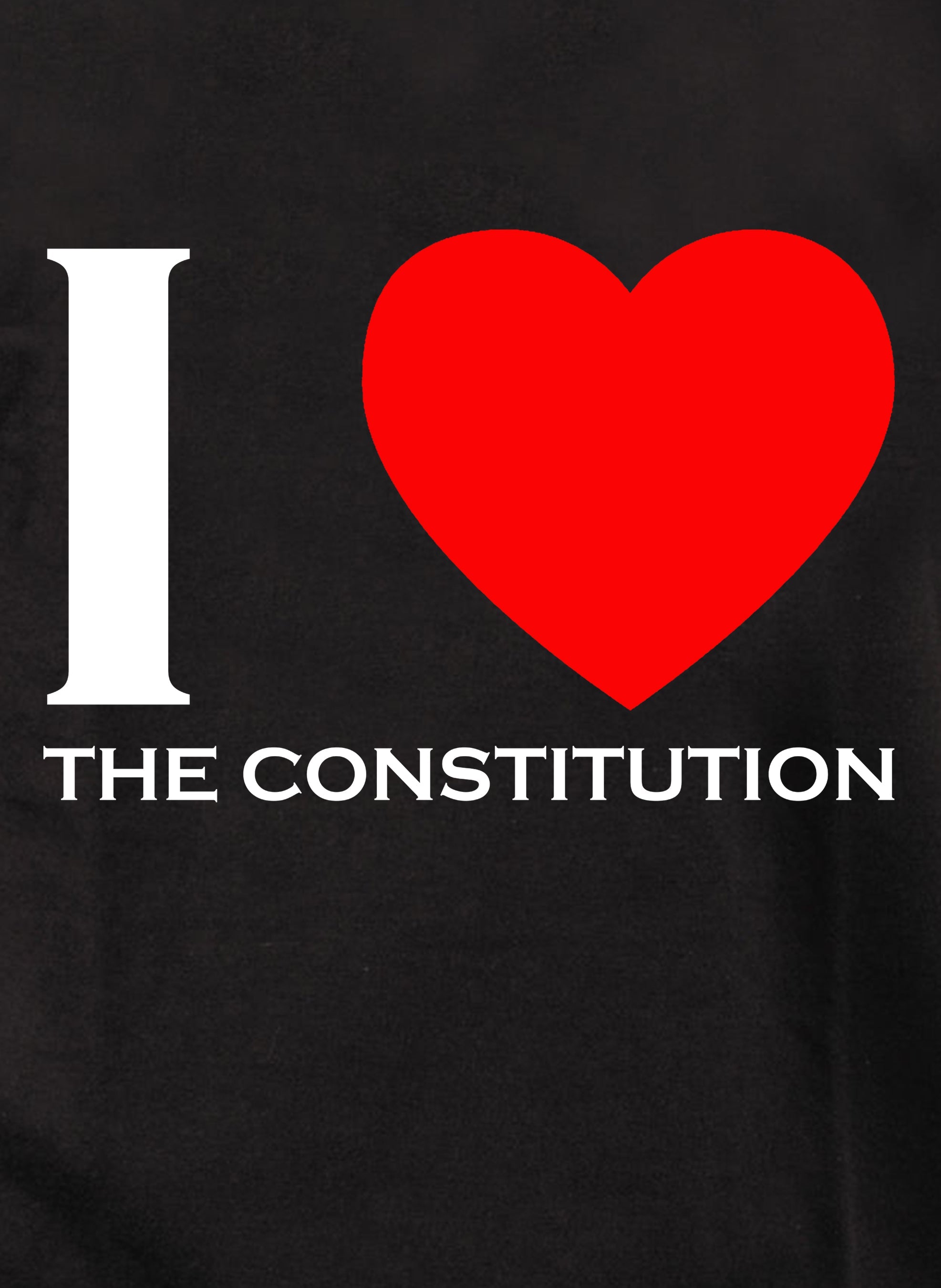 I Heart the Constitution T-Shirt