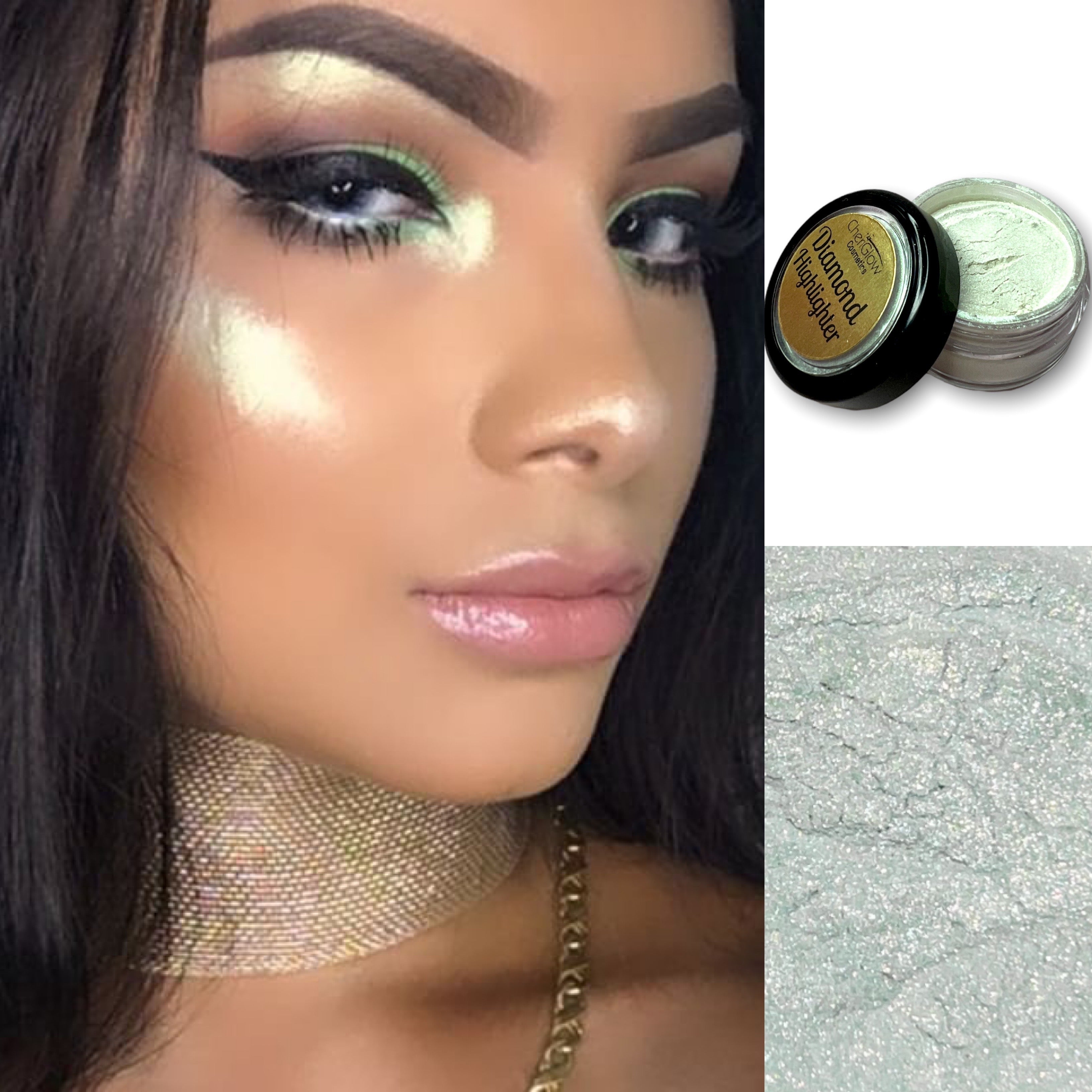 CheriGlow Cosmetics Eclipse - Iridescent Duochrome Loose Diamond Highlighter