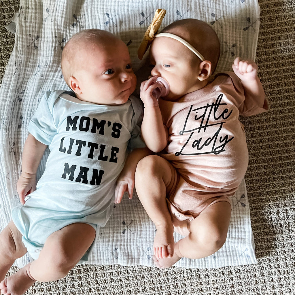 Mom's Little Man - Child Tee