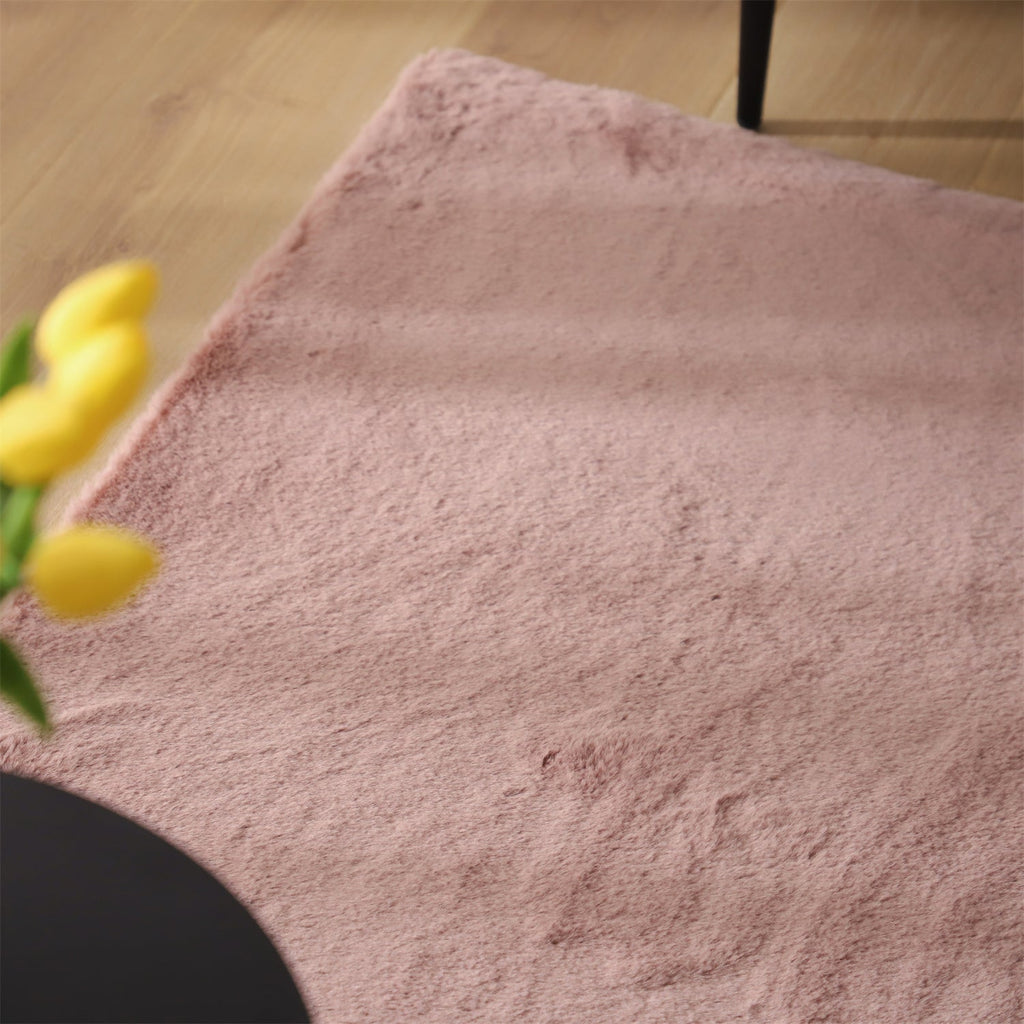 Kasentex Spring Fluffy Elegant Faux Fur Area Rugs, Ultra Soft, Room Decor, Graduation Gifts, Fathers Day Gift, Mom Gift, Easter Gift