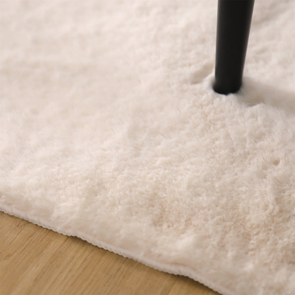 Kasentex Spring Fluffy Elegant Faux Fur Area Rugs, Ultra Soft, Room Decor, Graduation Gifts, Fathers Day Gift, Mom Gift, Easter Gift
