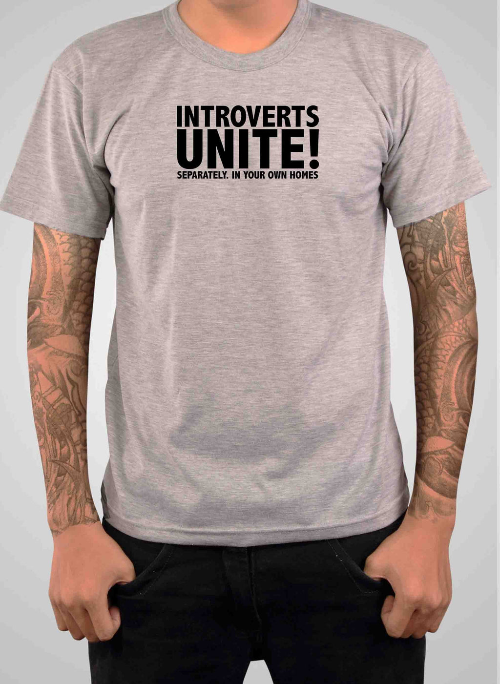 Introverts Unite Separately. In Your Own Homes T-Shirt