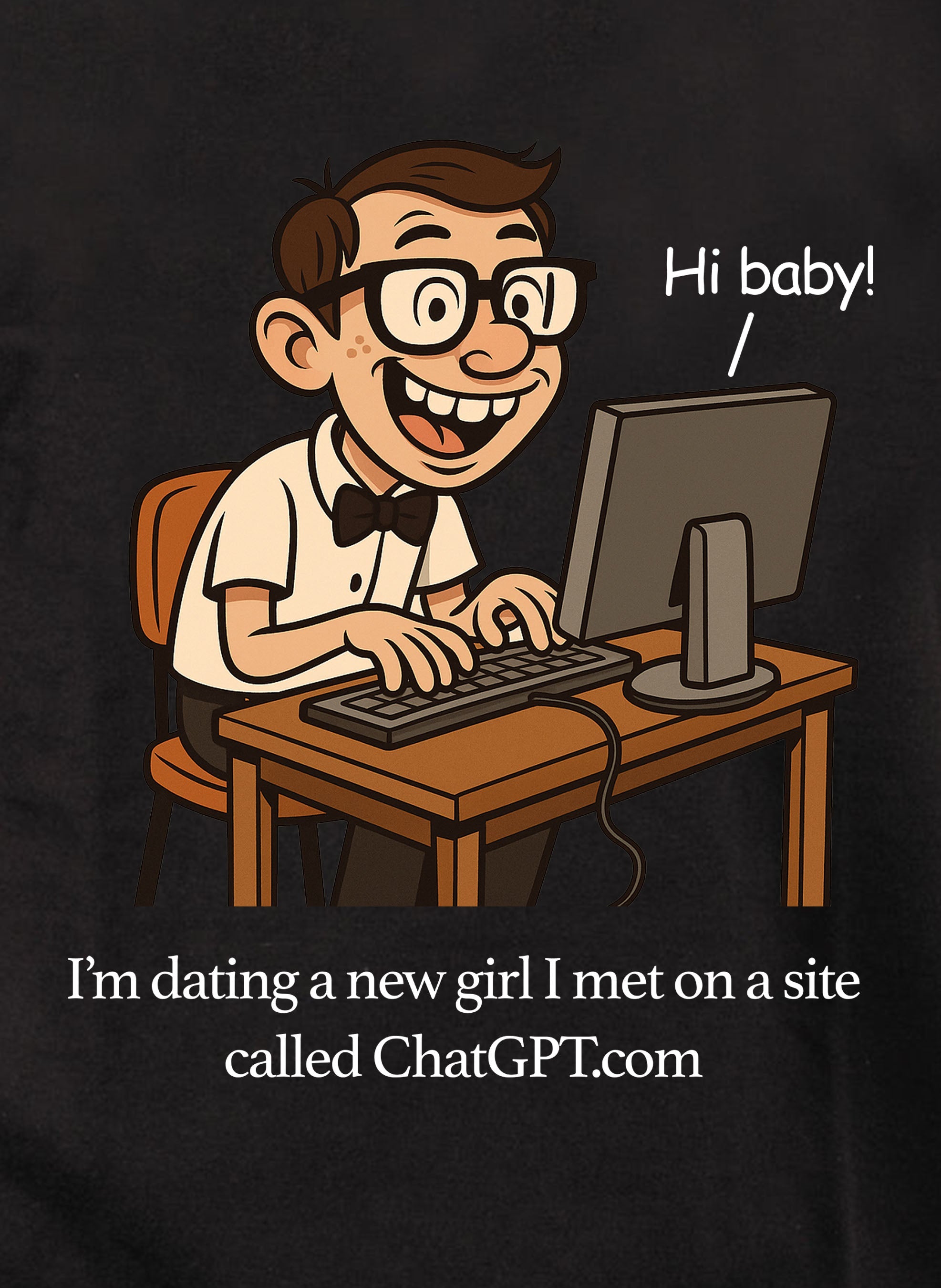 I'm Seeing a New Girl Kids T-Shirt