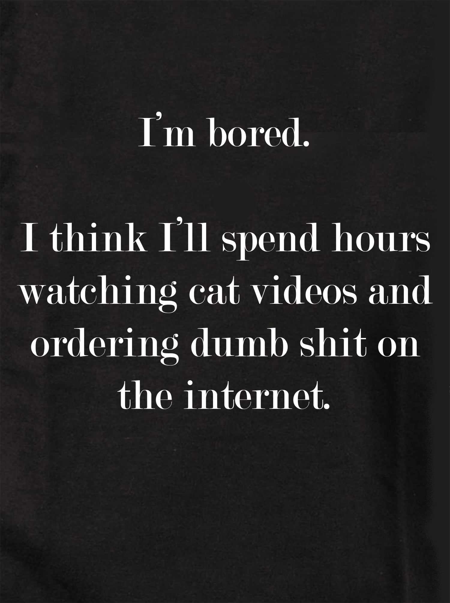 I’m bored Kids T-Shirt