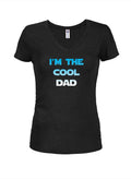 I'm the Cool Dad Juniors V Neck T-Shirt