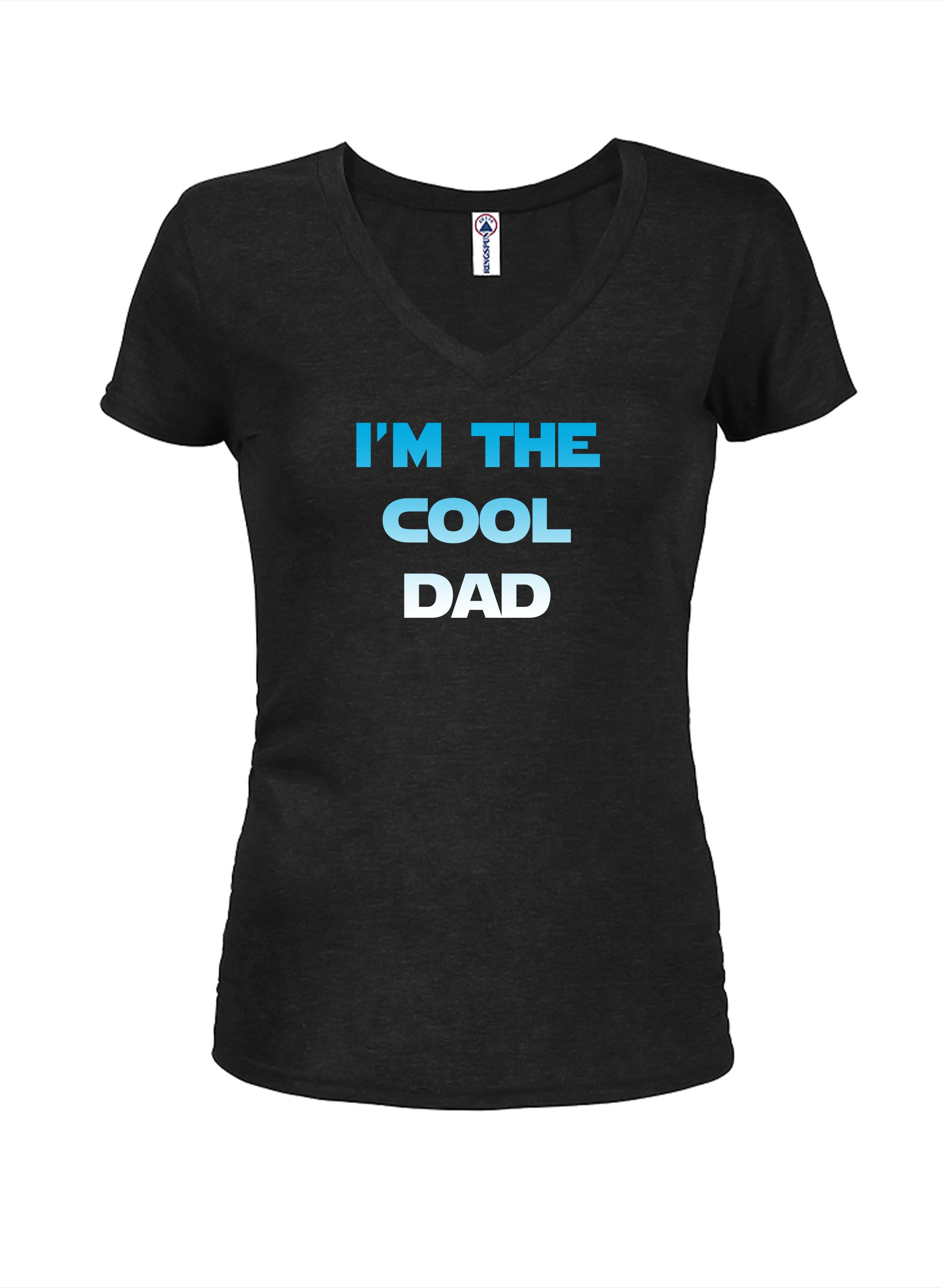 I'm the Cool Dad Juniors V Neck T-Shirt