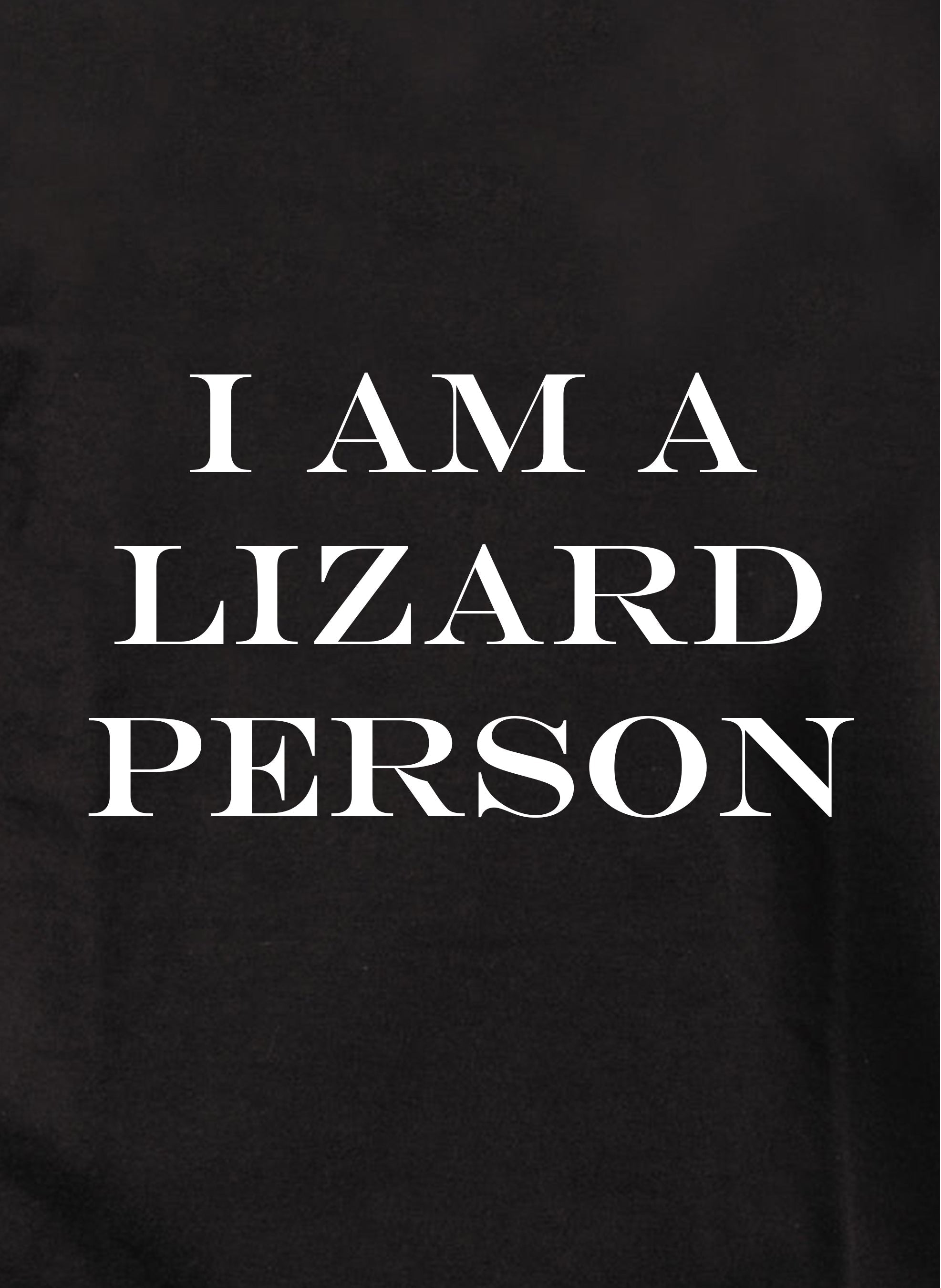 I am a lizard person Kids T-Shirt