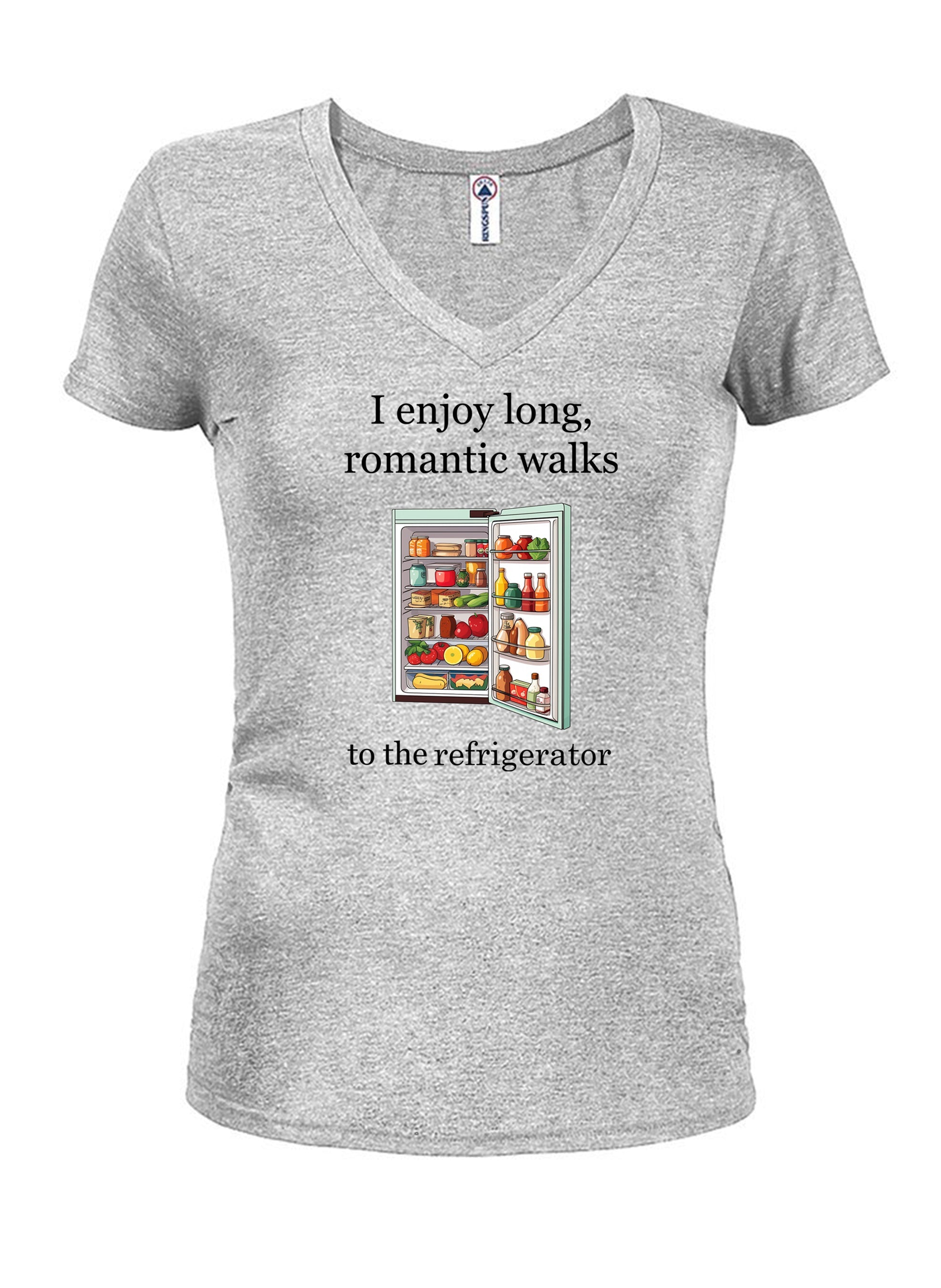 I enjoy long, romantic walks to the refrigerator T-Shirt