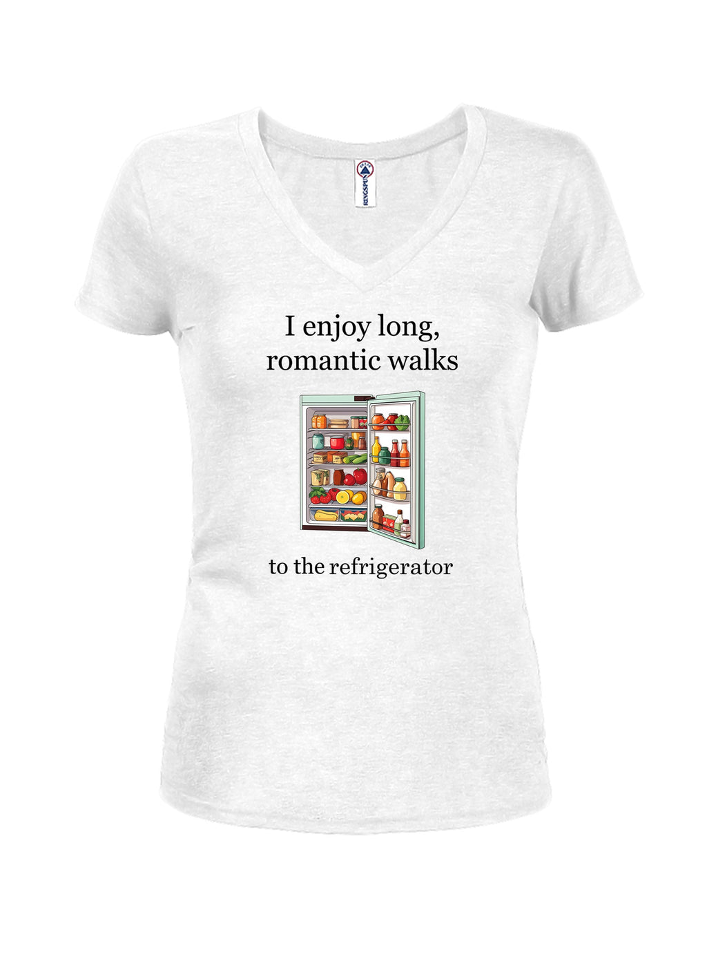 I enjoy long, romantic walks to the refrigerator T-Shirt