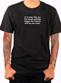 If it looks like my fist keeps getting bigger Kids T-Shirt