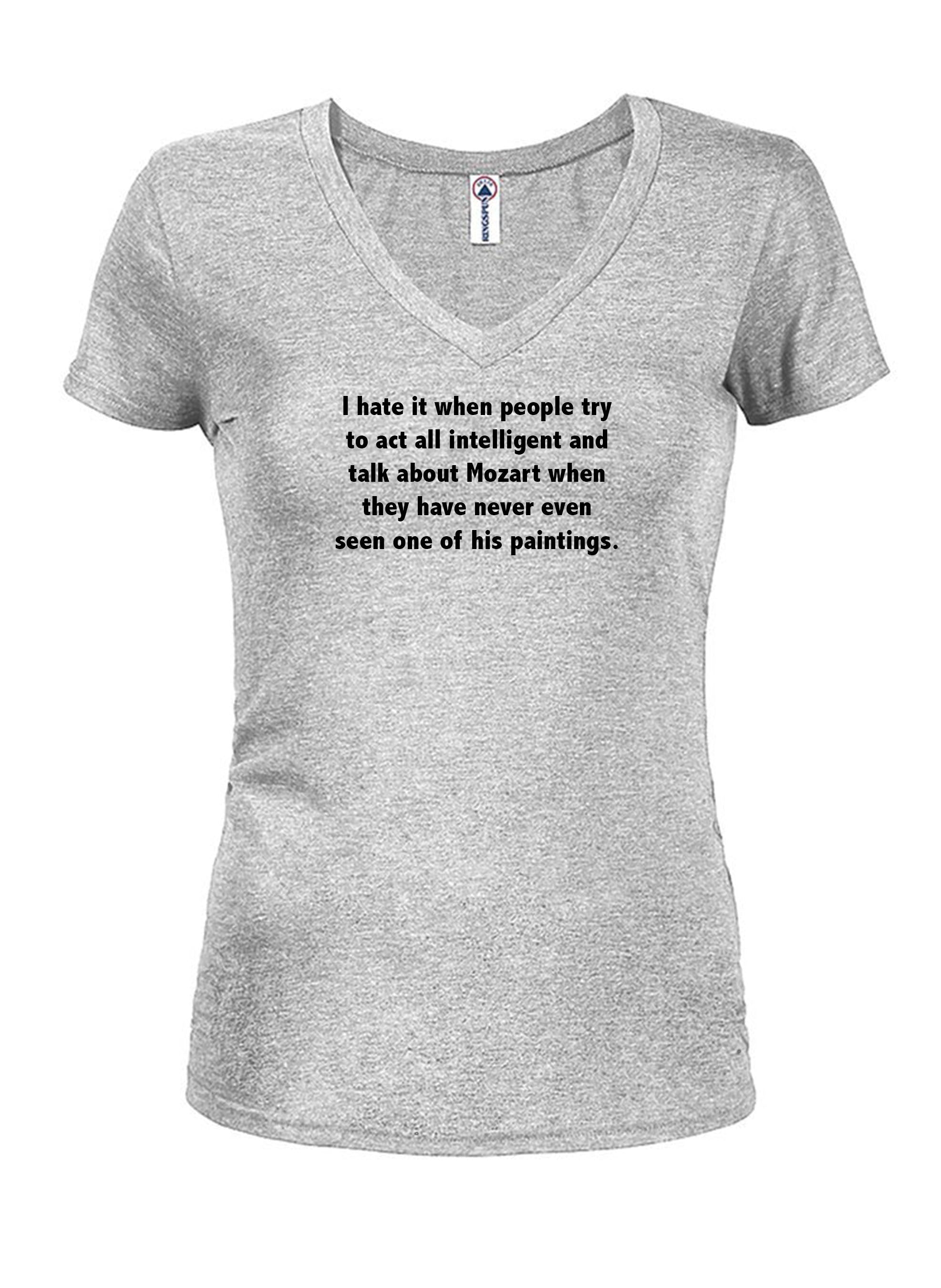 I hate it when people try  to act all intelligent T-Shirt