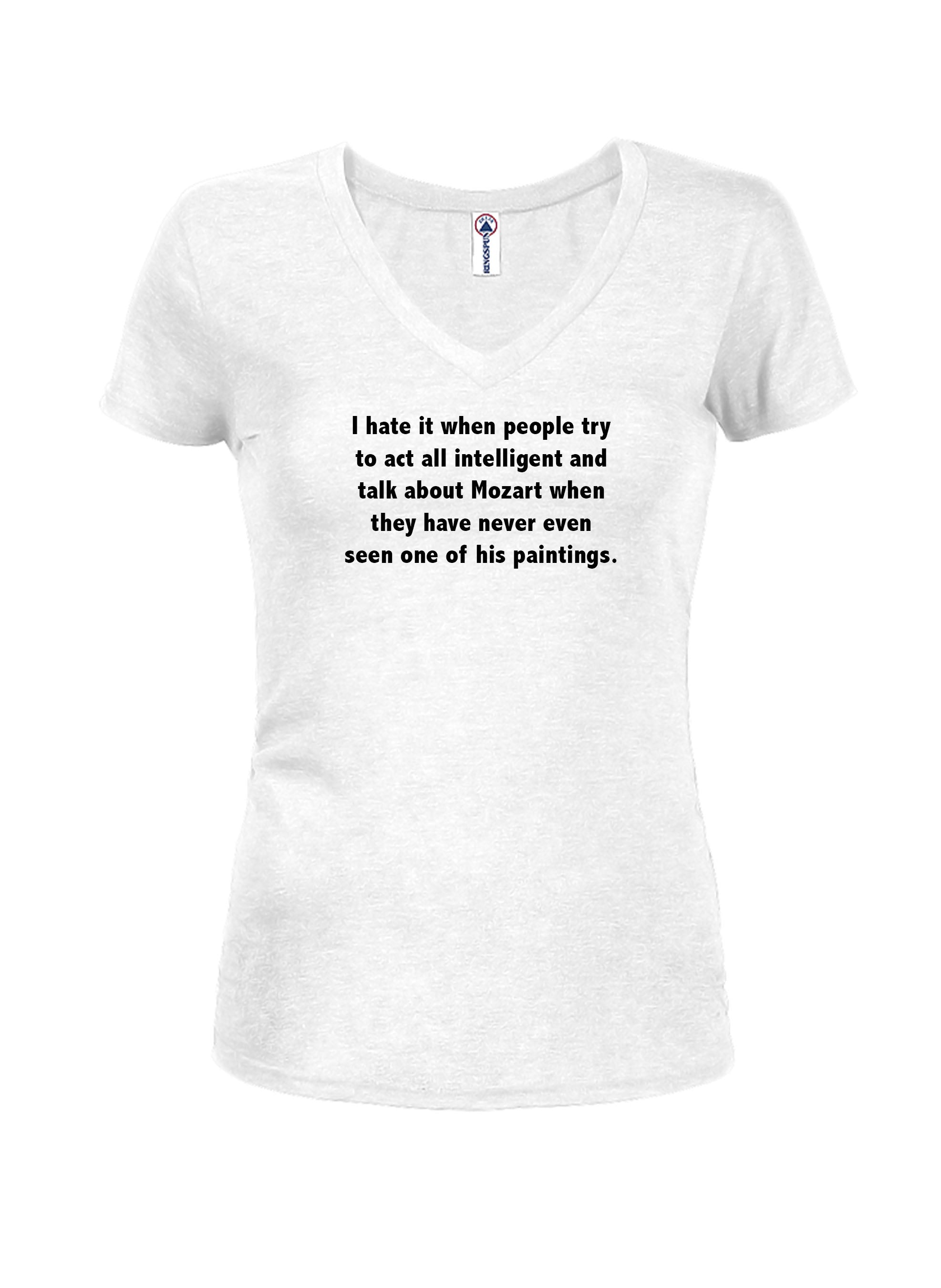 I hate it when people try  to act all intelligent T-Shirt