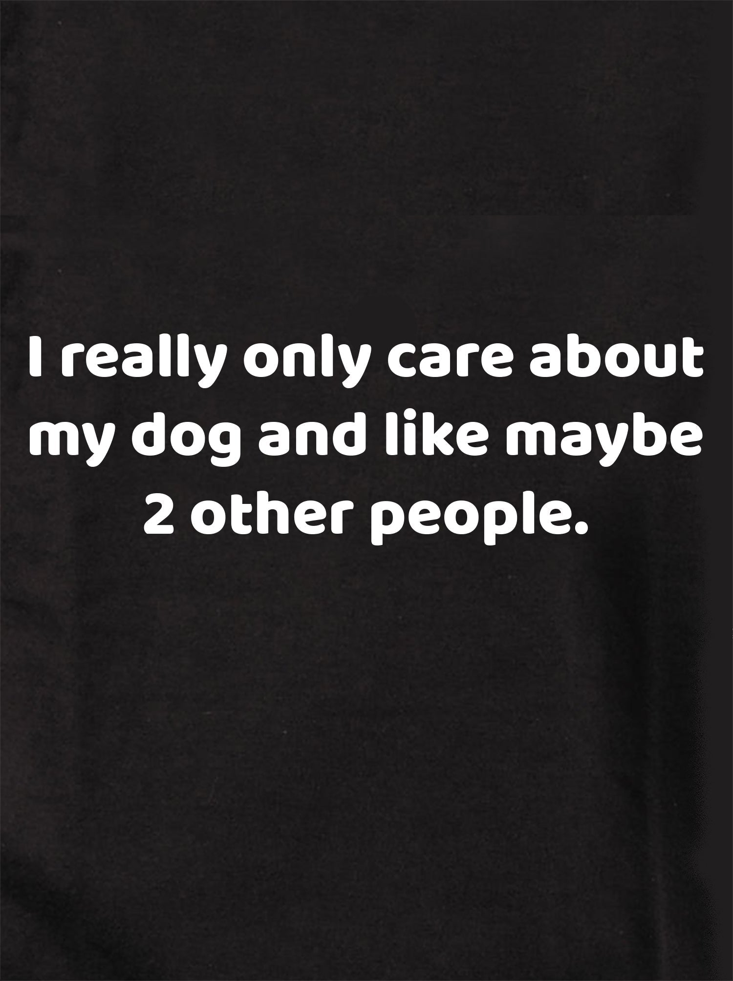 I really only care about my dog Kids T-Shirt