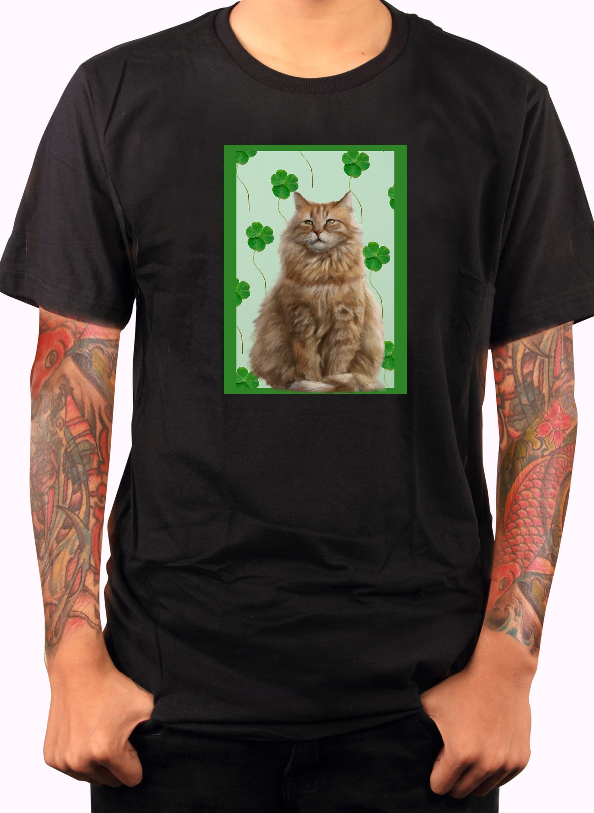 Irish Cat Kids T-Shirt