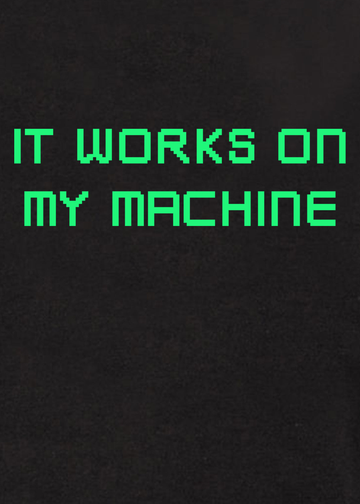 It works on my machine Kids T-Shirt