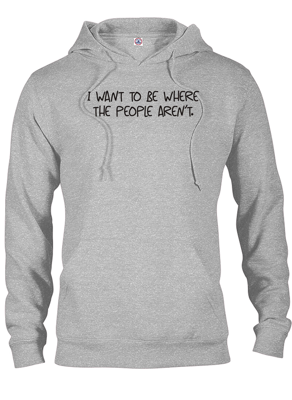 I want to be where the people aren't T-Shirt