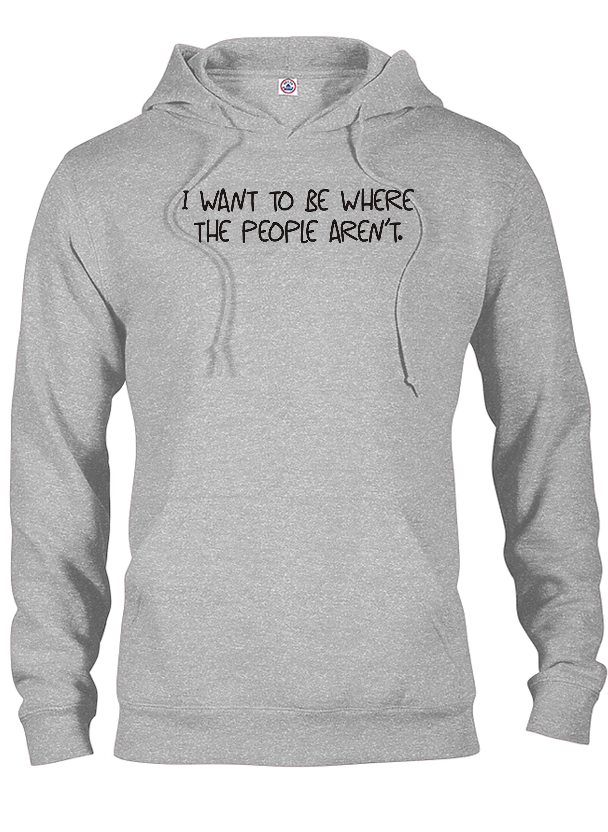 I want to be where the people aren't T-Shirt