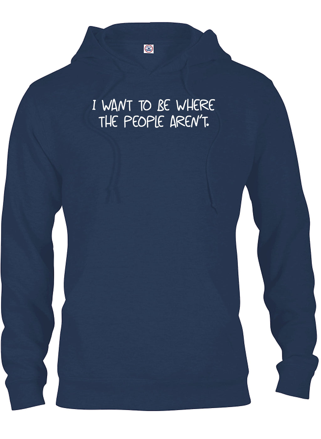 I want to be where the people aren't T-Shirt