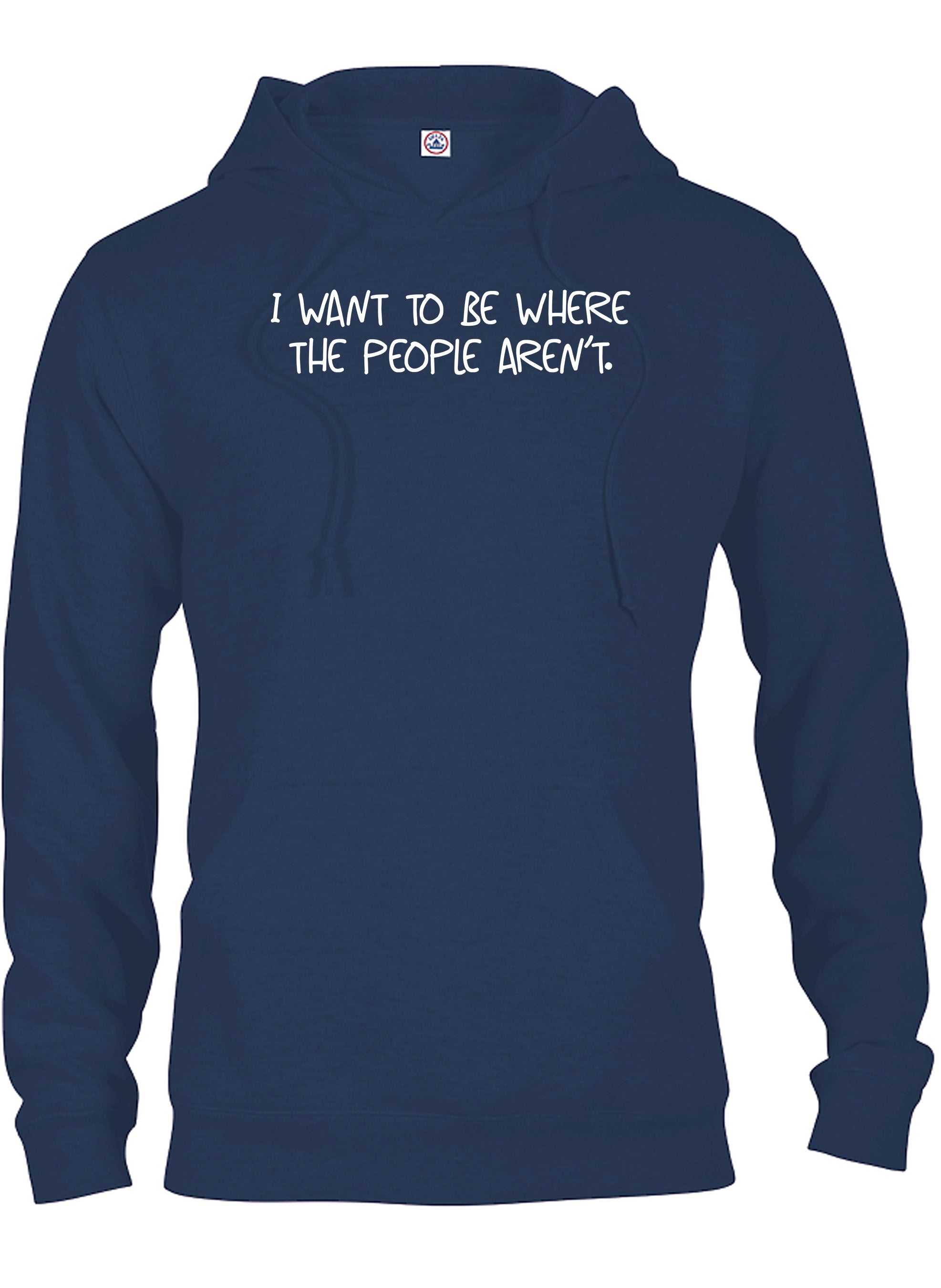 I want to be where the people aren't T-Shirt