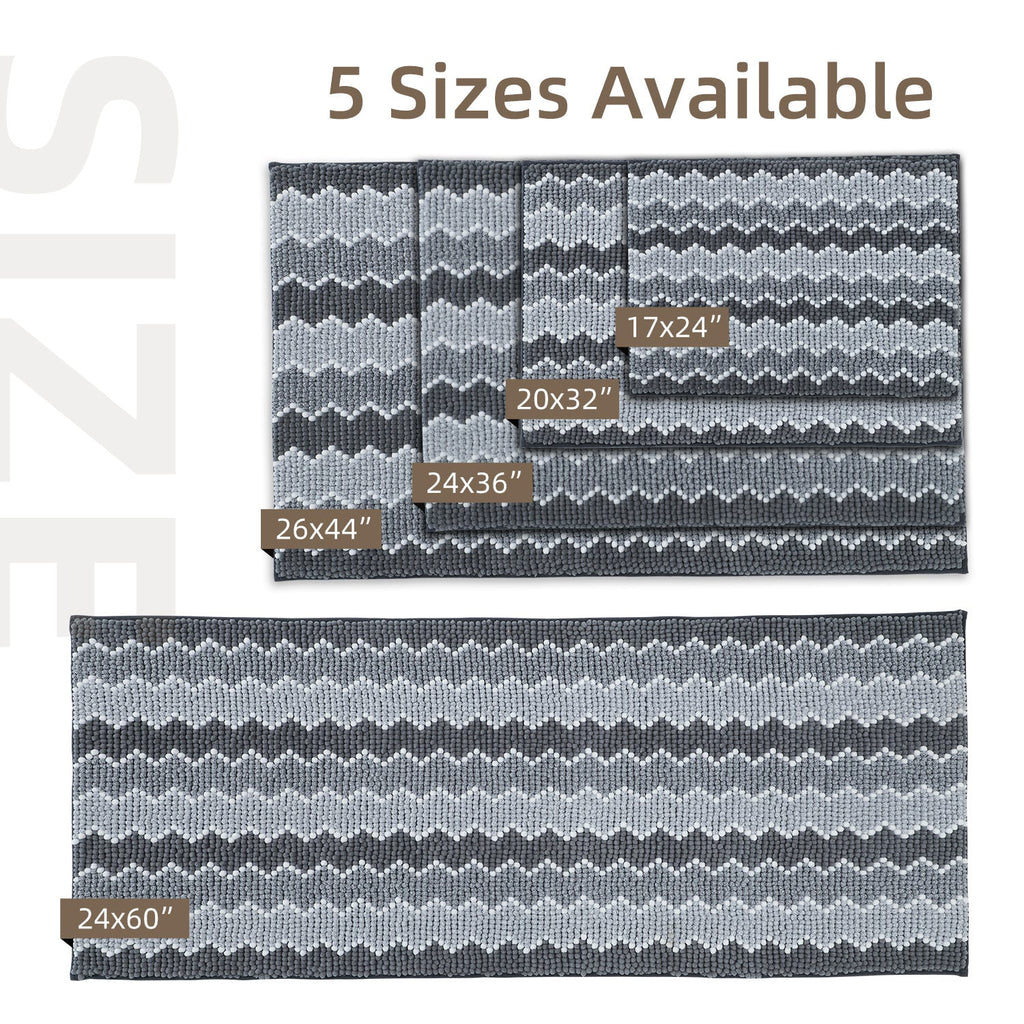 Kasentex Soft Absorbent Durable Non-Slip Bathroom Rug Mat, Room Decor, Graduation Gifts, Fathers Day Gift, Mother Gift, Easter Gift