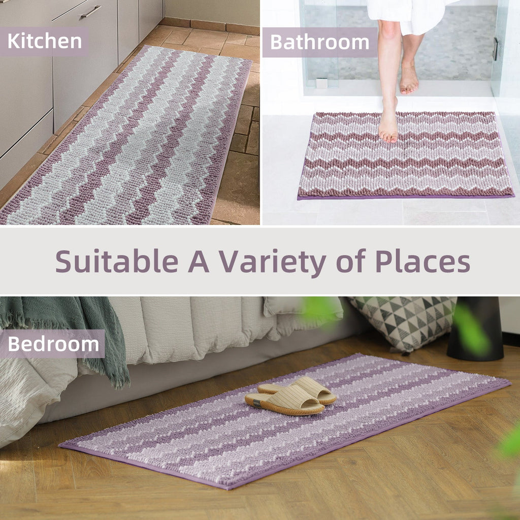 Kasentex Soft Absorbent Durable Non-Slip Bathroom Rug Mat, Room Decor, Graduation Gifts, Fathers Day Gift, Mother Gift, Easter Gift