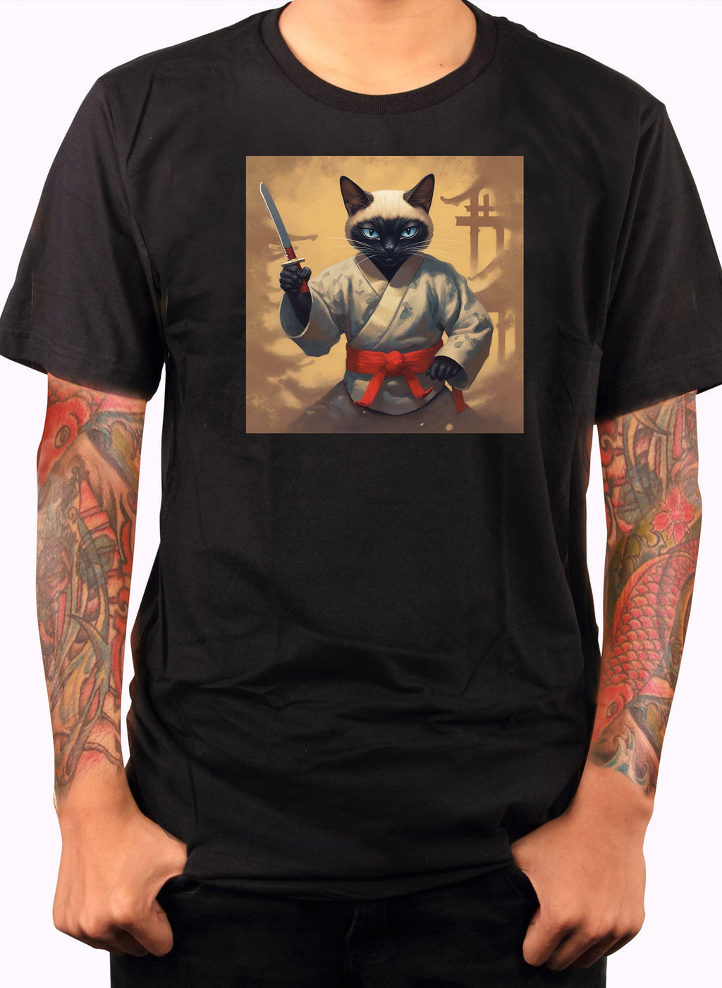 Karate Cat T-Shirt
