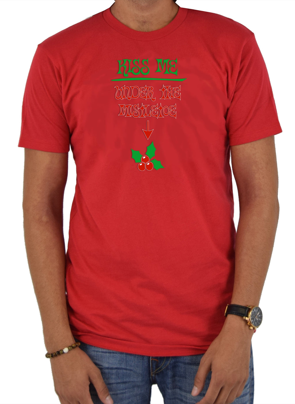 Kiss Me Under the Mistletoe T-Shirt