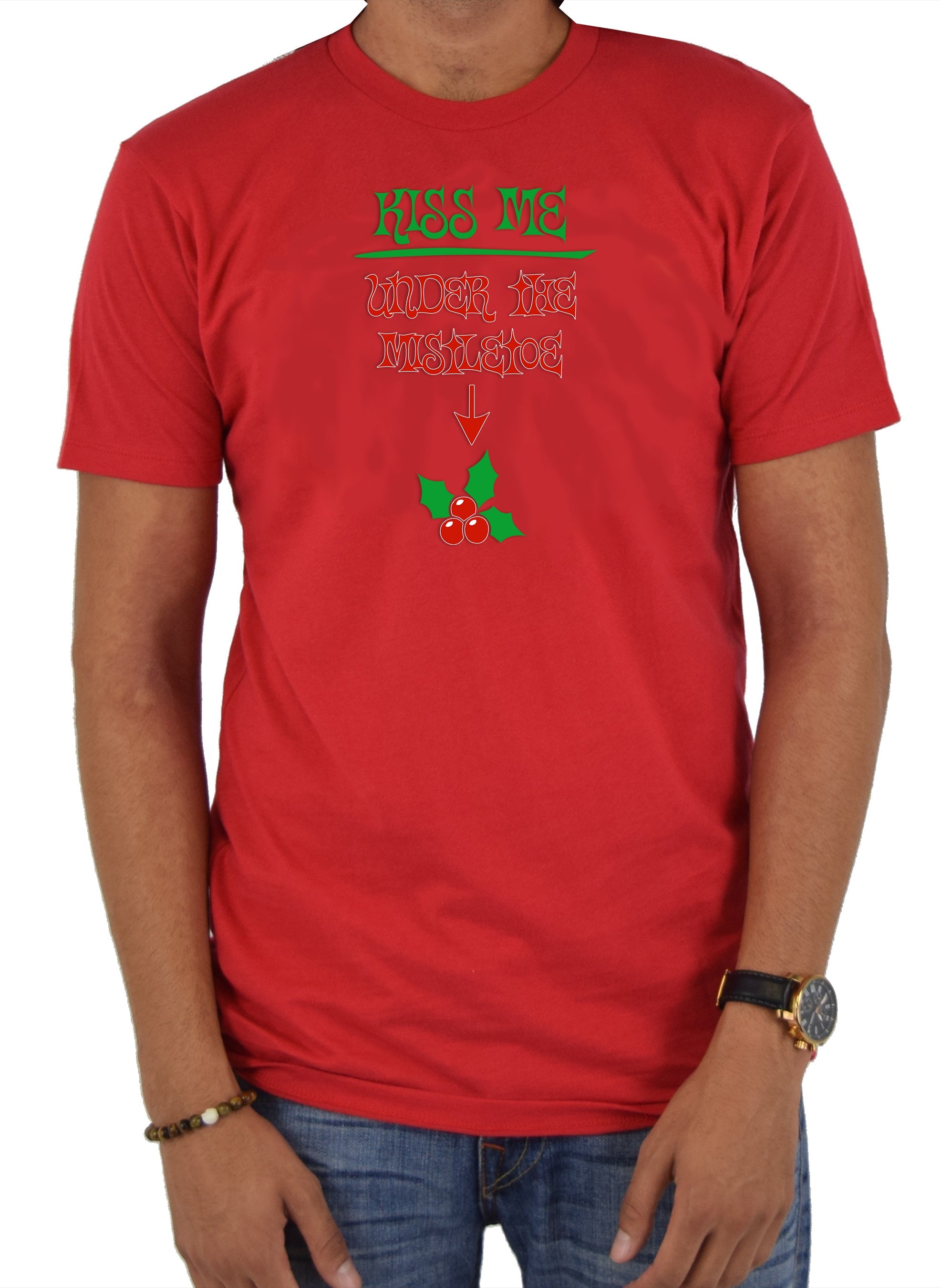 Kiss Me Under the Mistletoe T-Shirt