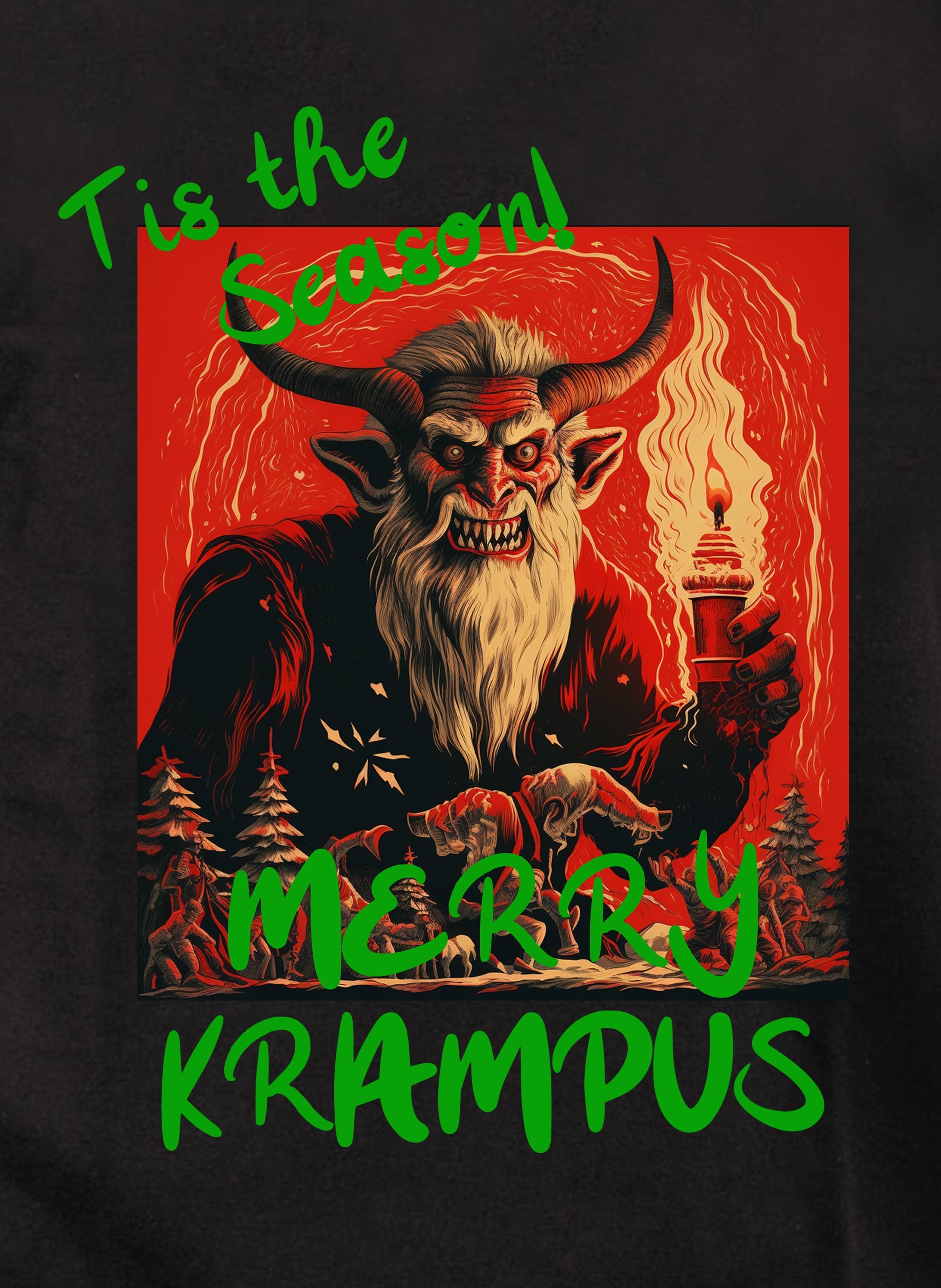 Krampus Tis the Season T-Shirt