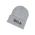 Wild - Gray w/ Olive - Adult Beanie
