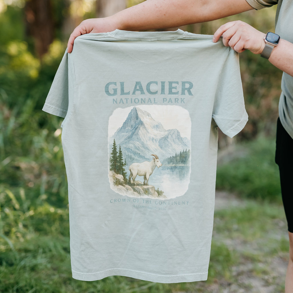 Glacier National Park - Comfort Colors Tee