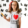 I ♥ School Supplies - Child Tee