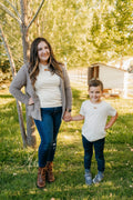Fall Friends (center) - Set of 2 Coordinating Tees