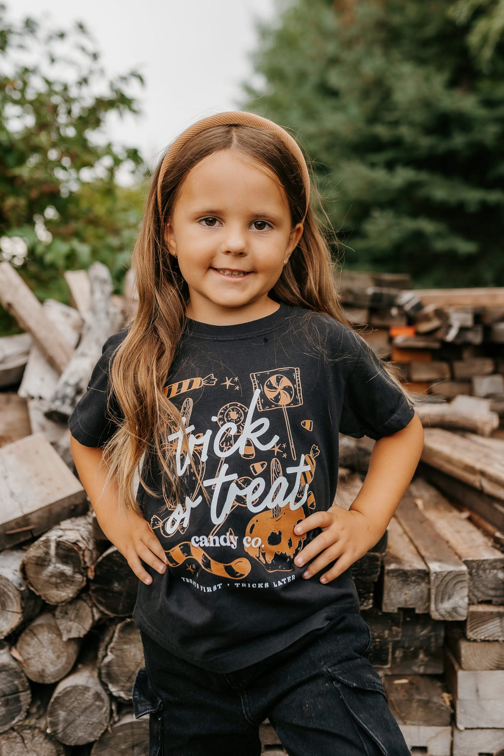 Trick or Treat Candy Co. - Youth Comfort Colors Tee