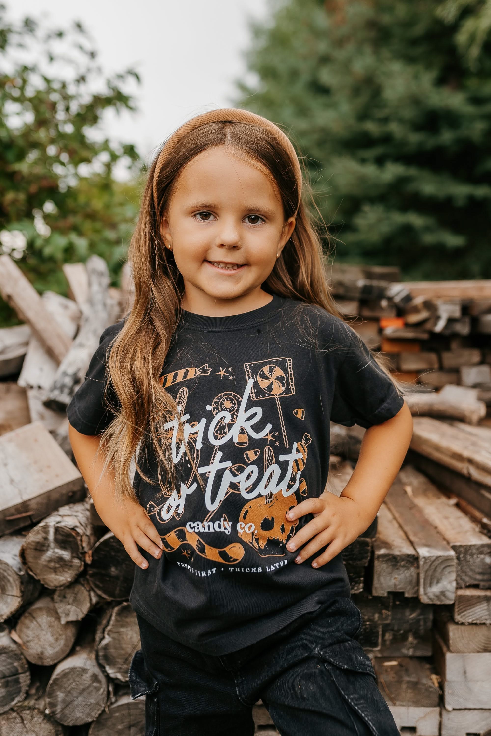 Trick or Treat Candy Co. - Youth Comfort Colors Tee