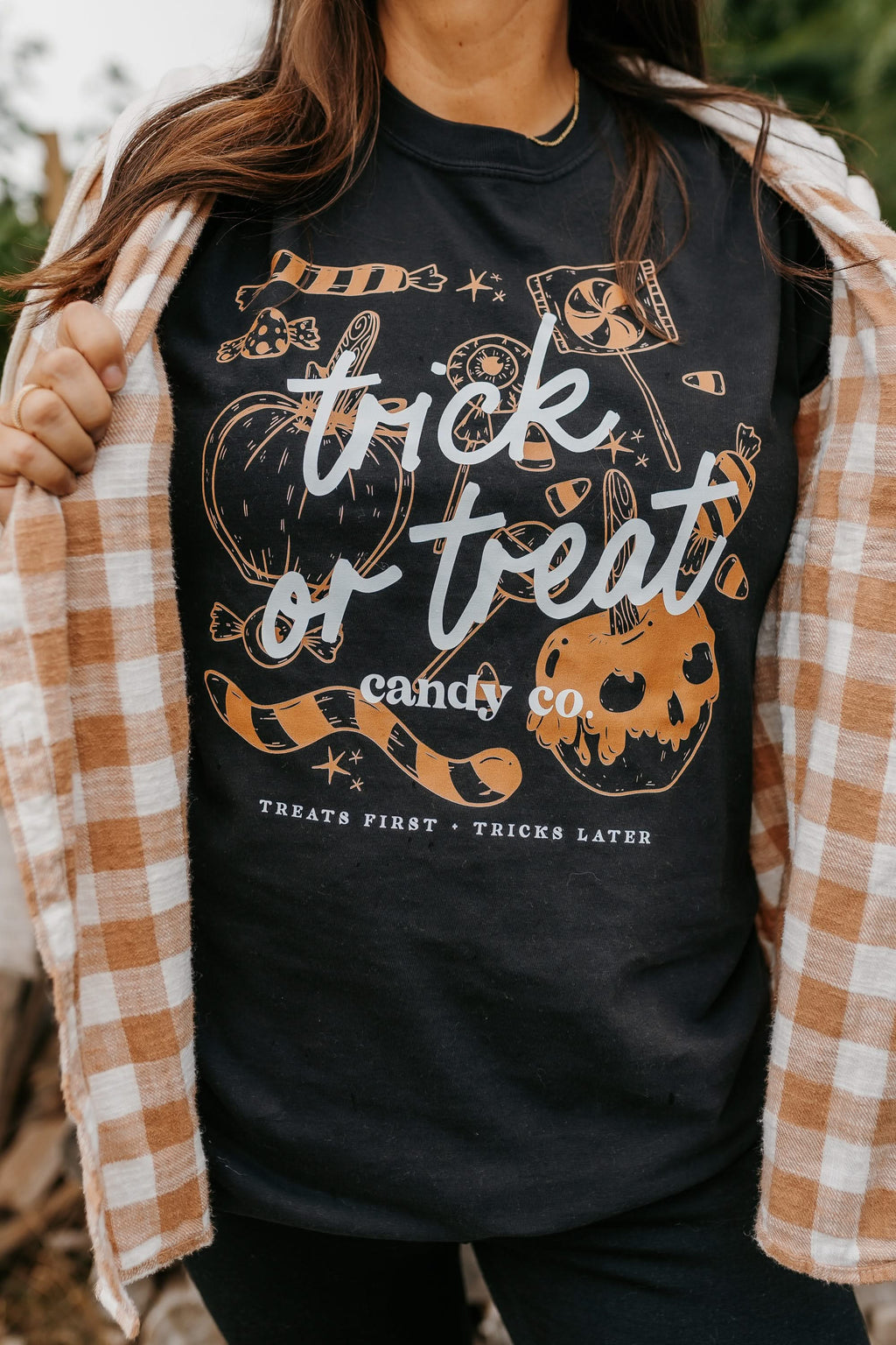 Trick or Treat Candy Co. - Comfort Colors Tee