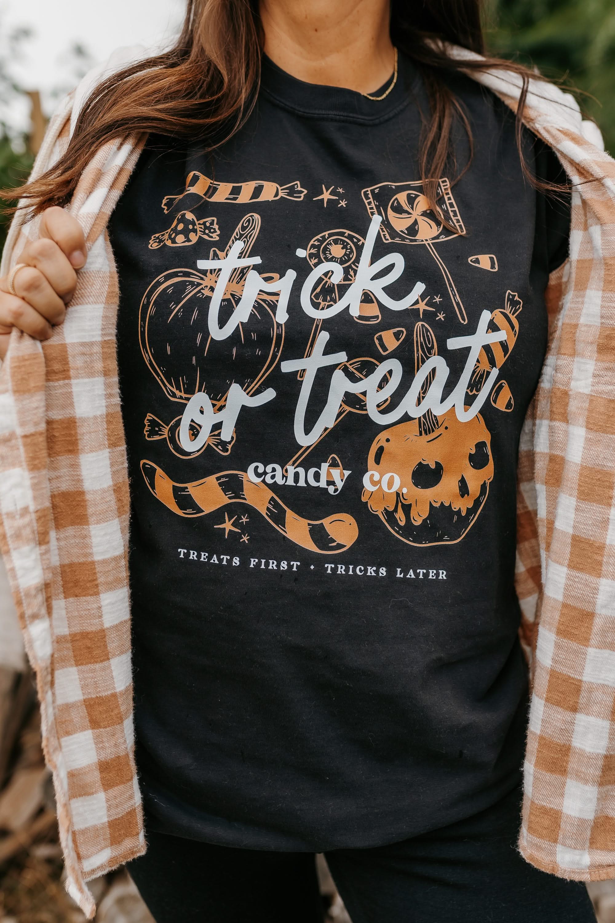 Trick or Treat Candy Co. - Comfort Colors Tee