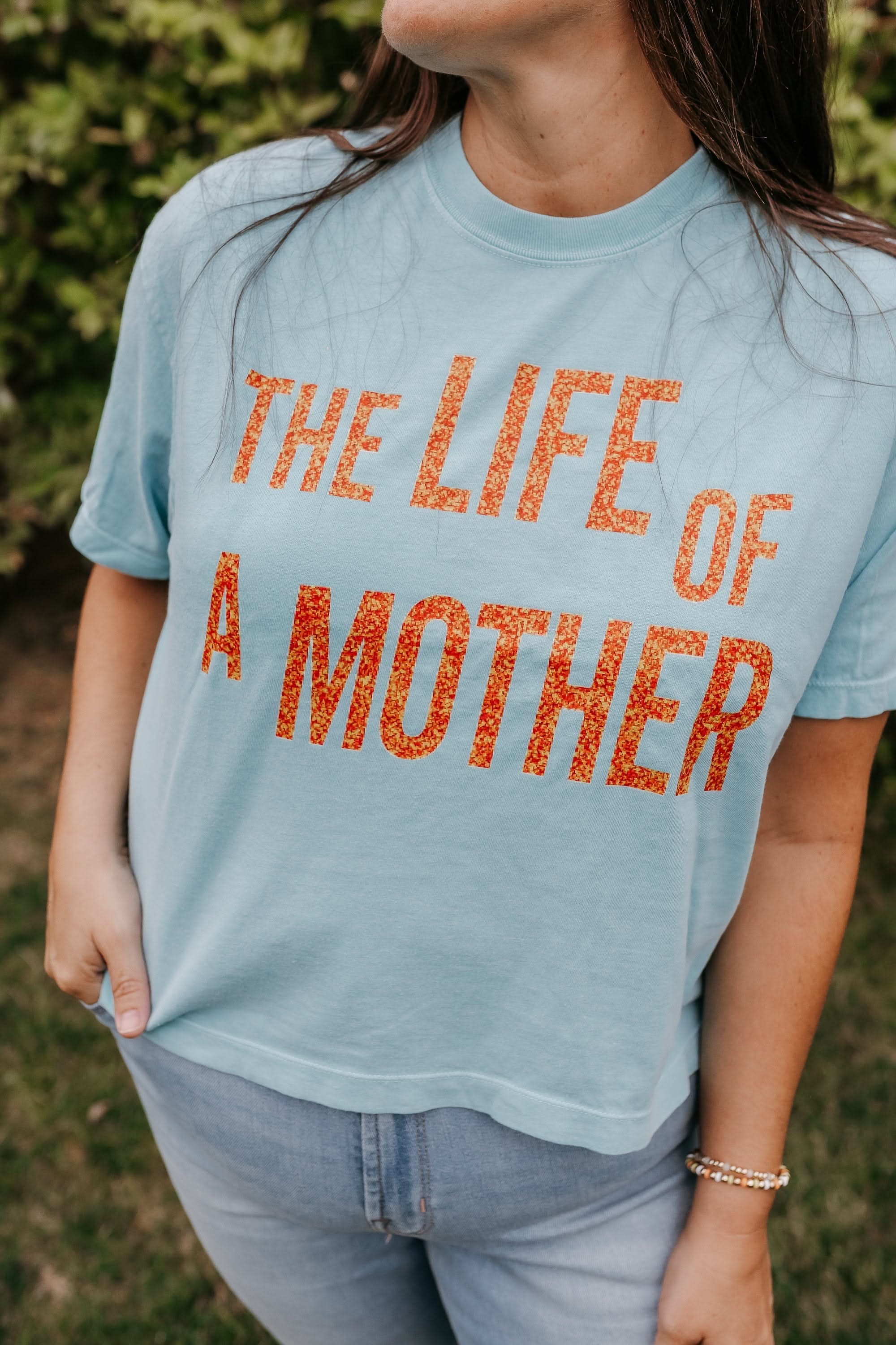 ✨ THE LIFE OF A MOTHER ✨ - Short Sleeve Comfort Colors Tee