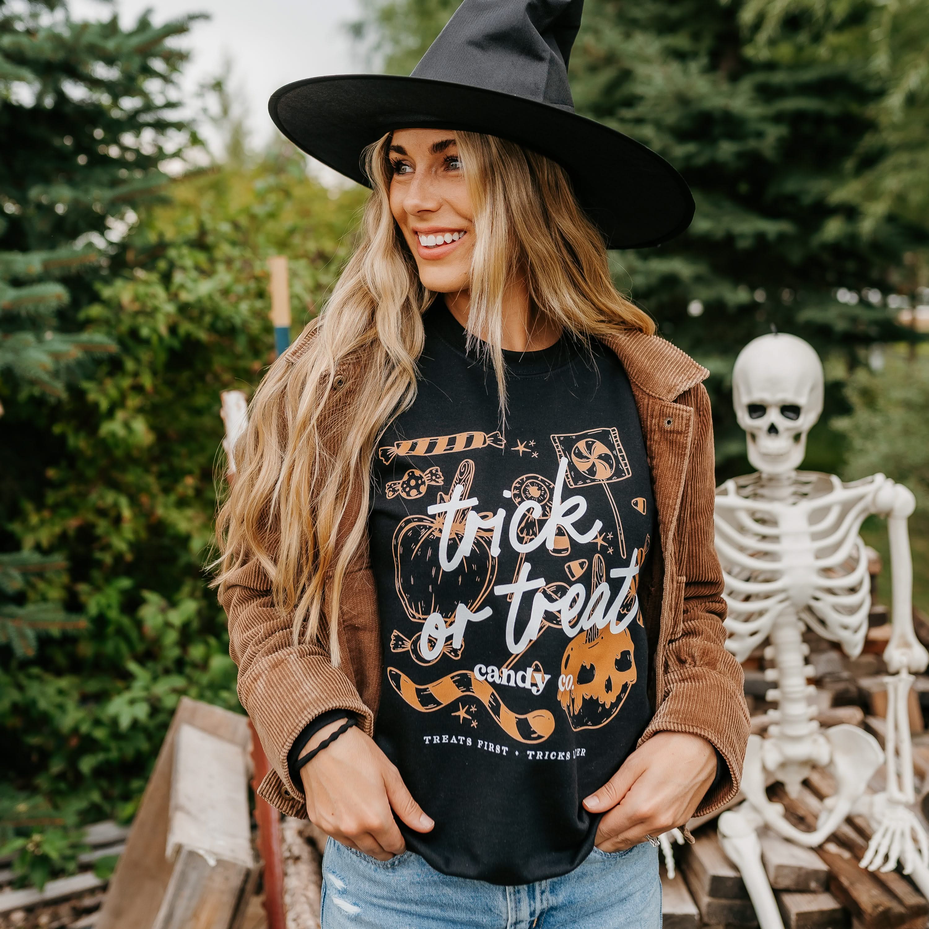 Trick or Treat Candy Co. - Black Basic Fleece
