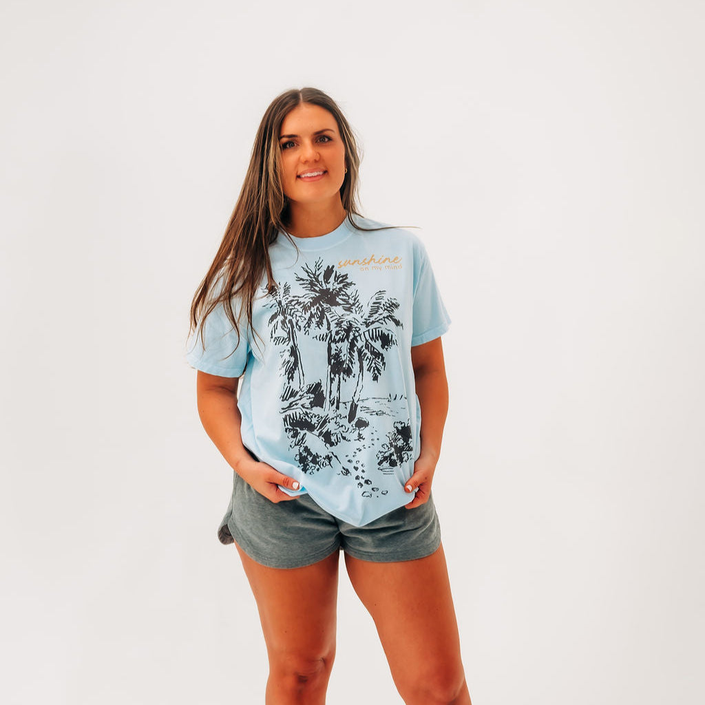 Sunshine On My Mind - Comfort Colors Tee