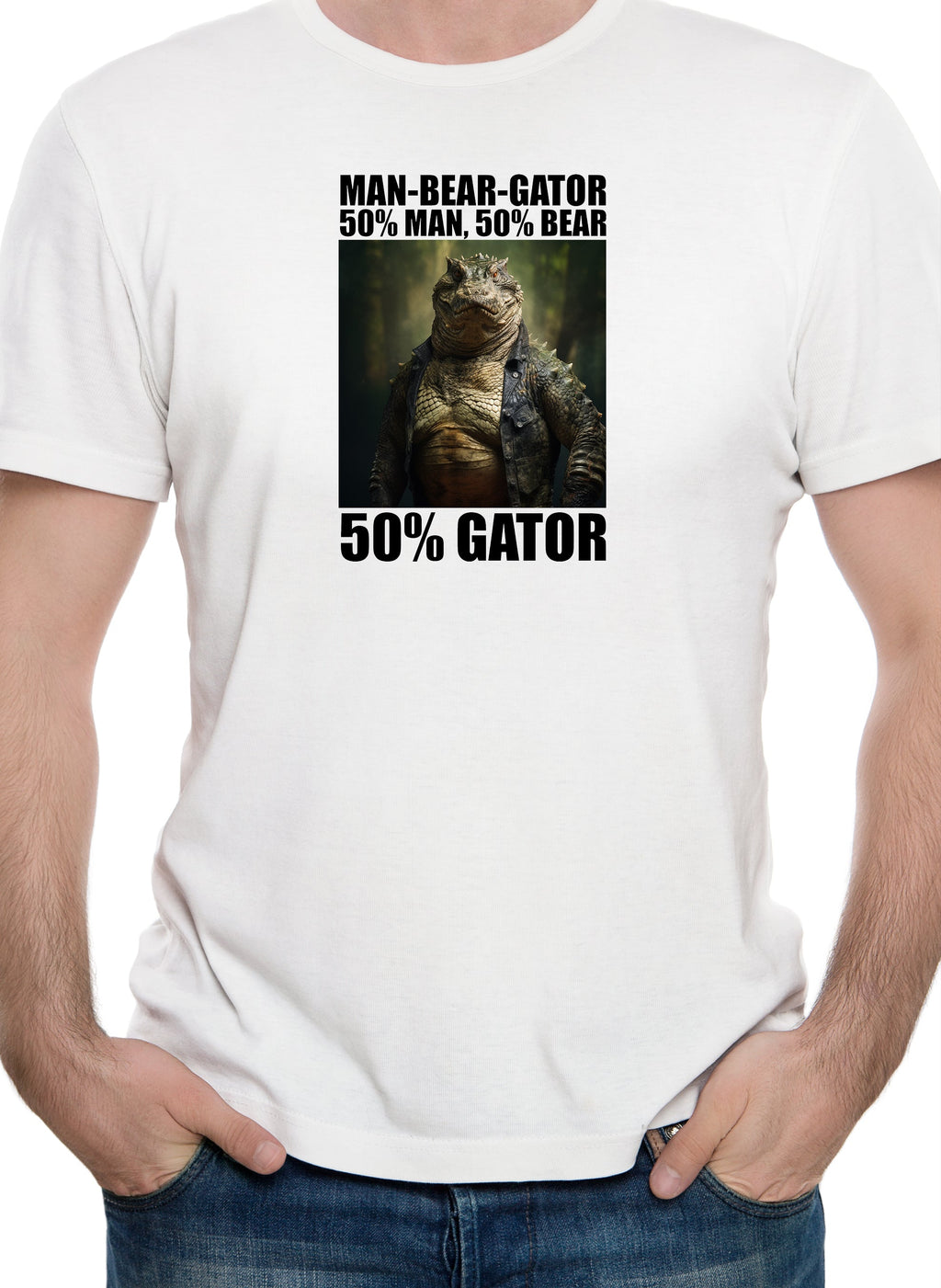 Man-Bear-Gator T-Shirt