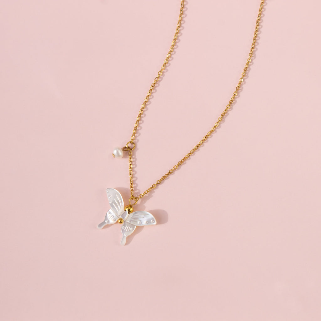 Sibyl Lunar Moth Necklace