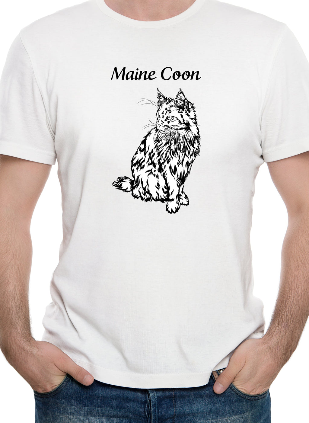Maine Coon Cat Kids T-Shirt