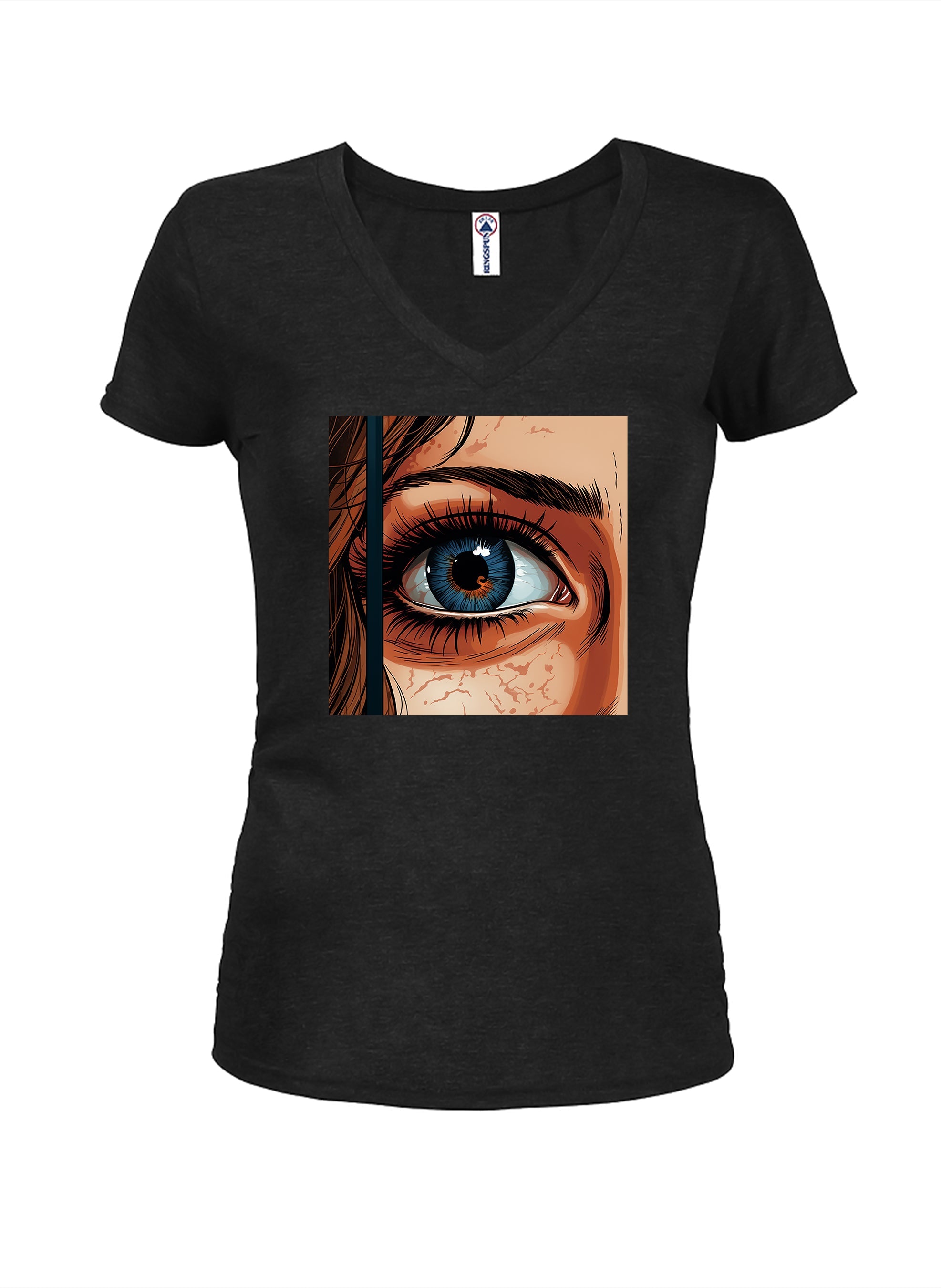 Mirror of the Soul Juniors V Neck T-Shirt