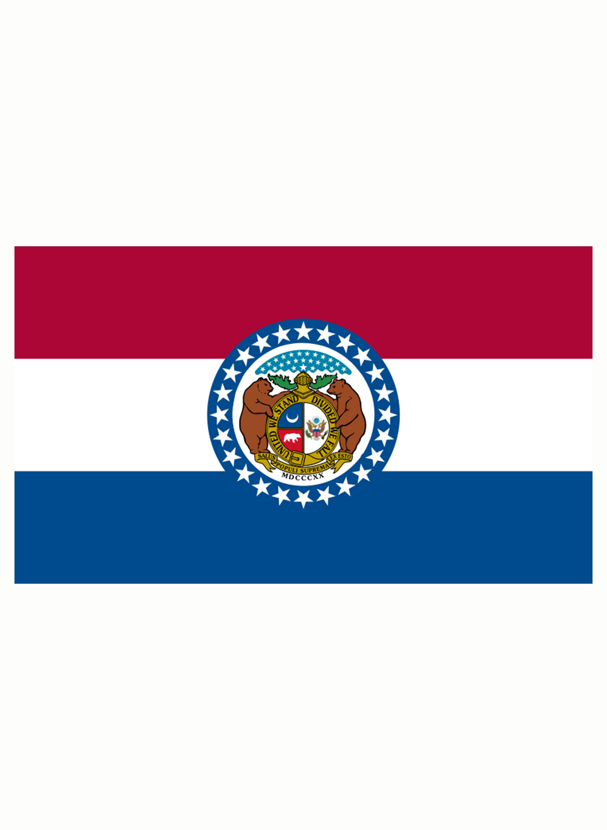 Missouri State Flag Kids T-Shirt