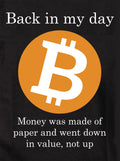 Money was made of paper and went down Kids T-Shirt