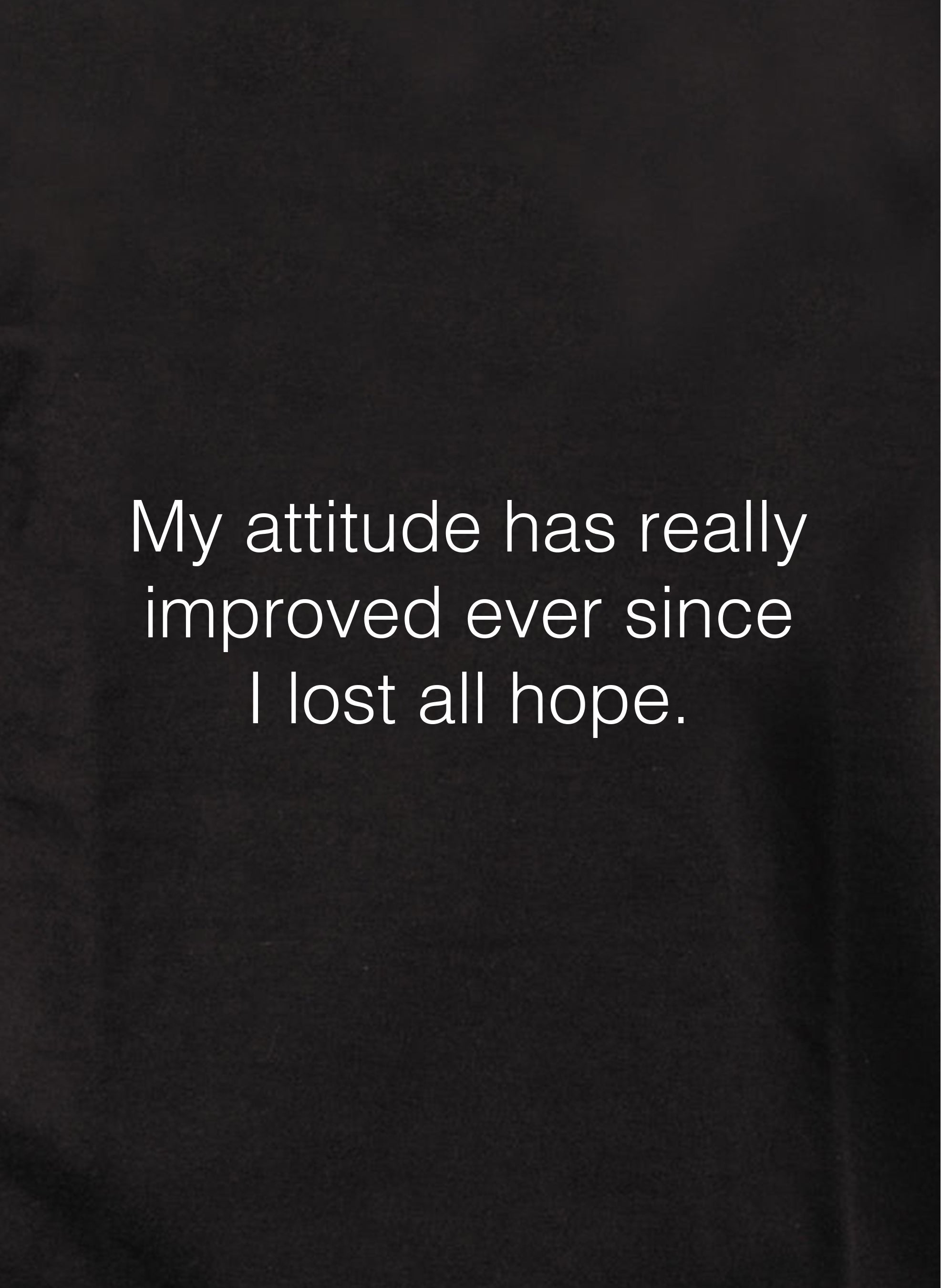 My attitude has really improved Kids T-Shirt